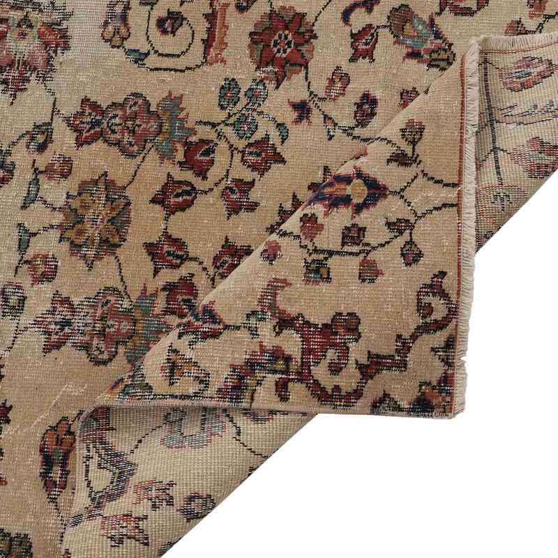Alfombra Vintage Turca Anudada a Mano - 107 cm x 178 cm - K0065591