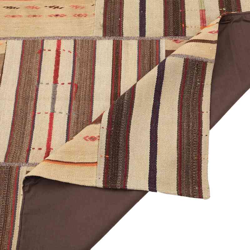 Patchwork Kilim Rug - 4' 7" x 6' 11" (55" x 83") - K0065606