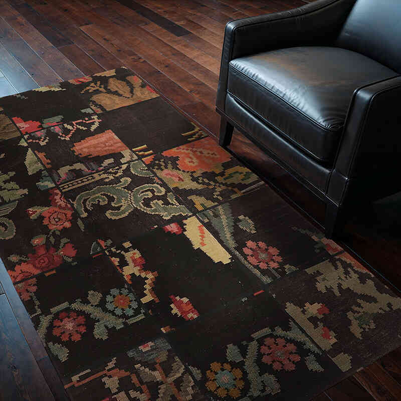 Patchwork Kilim - 113 cm x 193 cm - K0065624