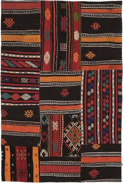 Patchwork Kilim Rug - 4' 5" x 6' 11" (53" x 83")