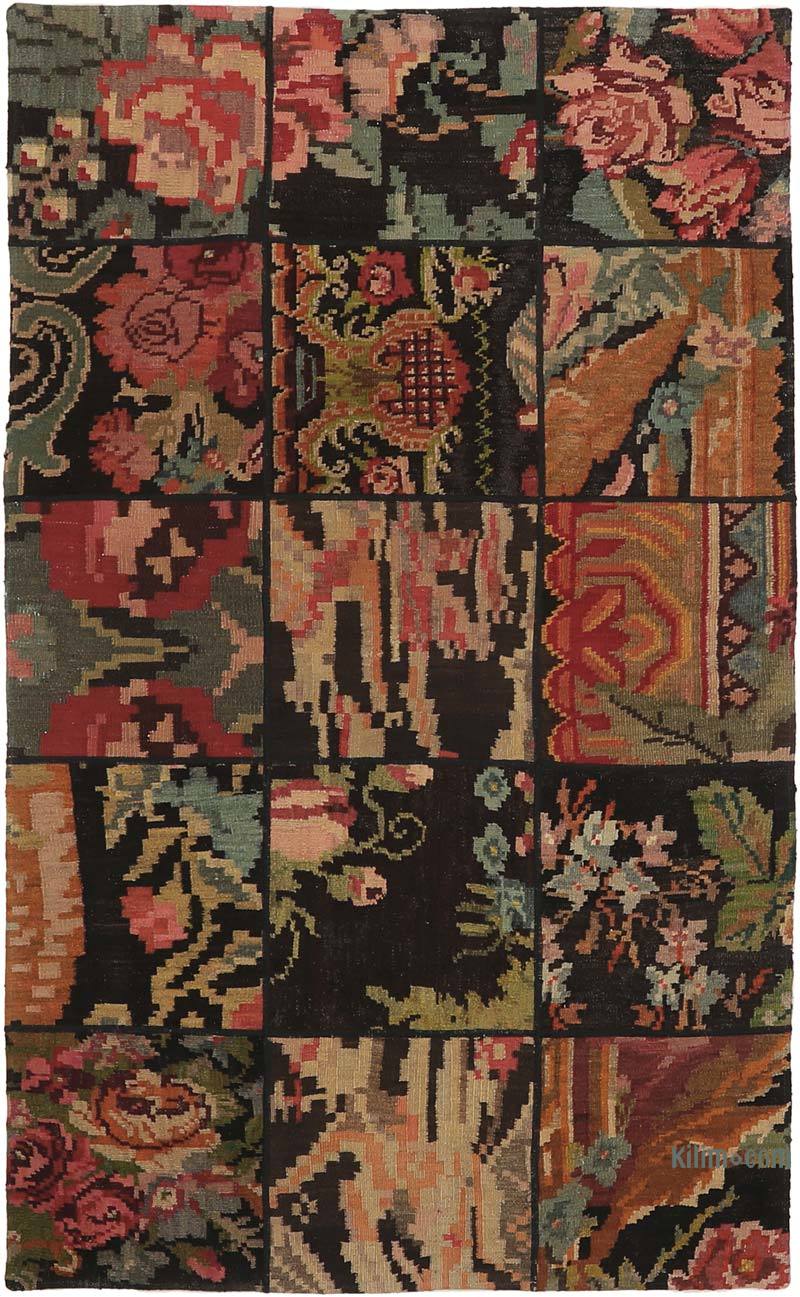 Patchwork Kilim - 116 cm x 194 cm - K0065652
