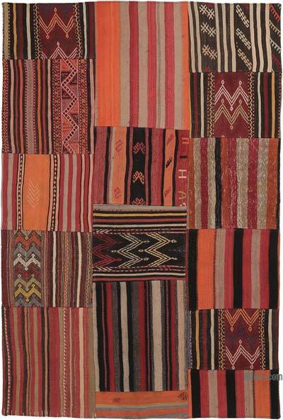 Patchwork Kilim Rug - 4' 6" x 6' 11" (54" x 83")