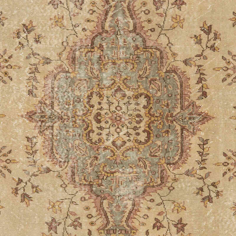 El Dokuma Vintage Halı - 183 cm x 280 cm - K0065666