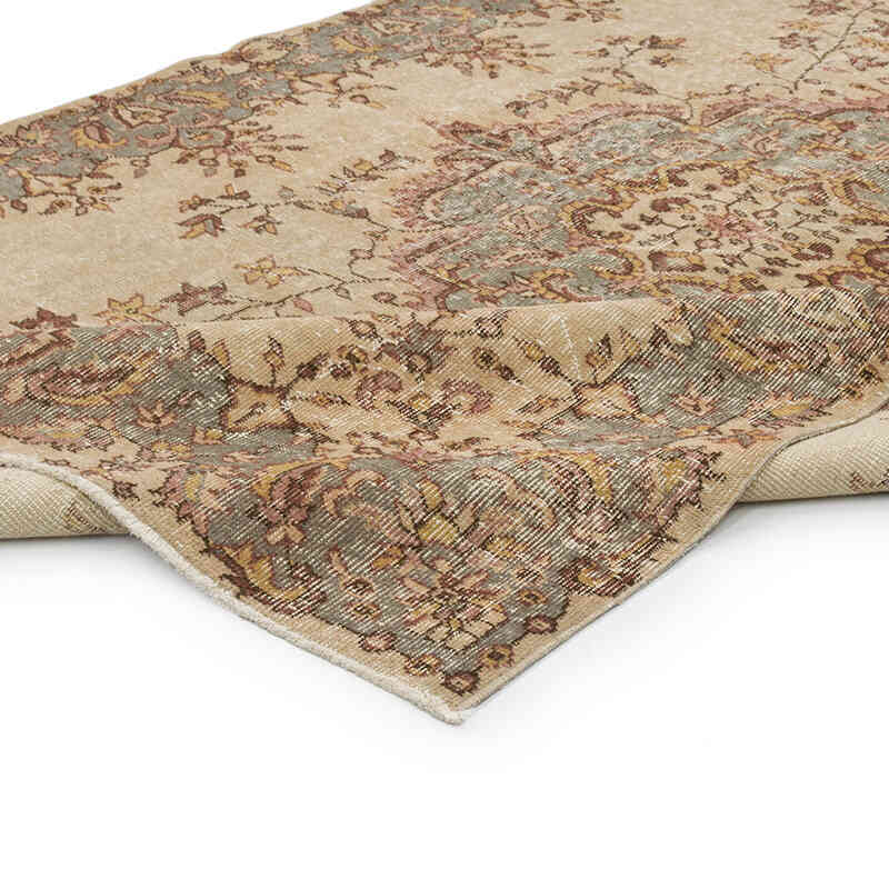 El Dokuma Vintage Halı - 183 cm x 280 cm - K0065666