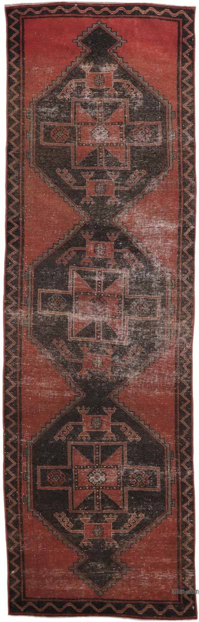 Alfombra Turca Vintage De Pasillo - 108 cm x 350 cm