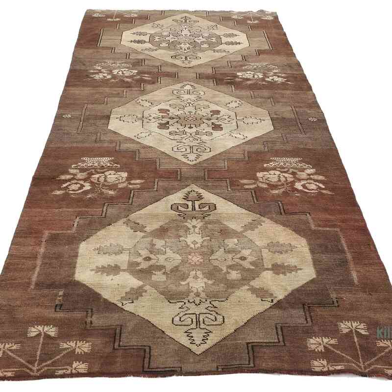 Alfombra Turca Vintage De Pasillo - 122 cm x 282 cm - K0065676