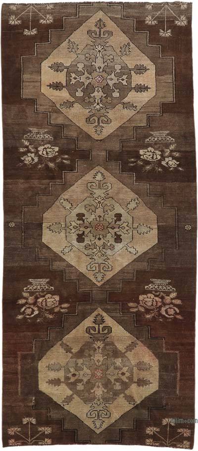 Alfombra Turca Vintage De Pasillo - 122 cm x 282 cm