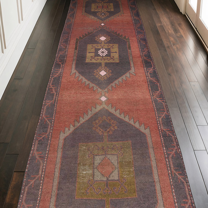 Alfombra Turca Vintage De Pasillo - 117 cm x 334 cm - K0065685