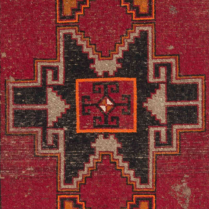 Vintage Turkish Hand-Knotted Runner - 3' 9" x 11' 5" (45" x 137") - K0065686