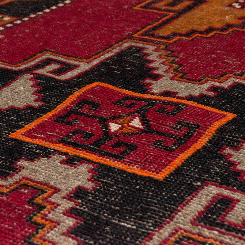 Vintage Turkish Hand-Knotted Runner - 3' 9" x 11' 5" (45" x 137") - K0065686