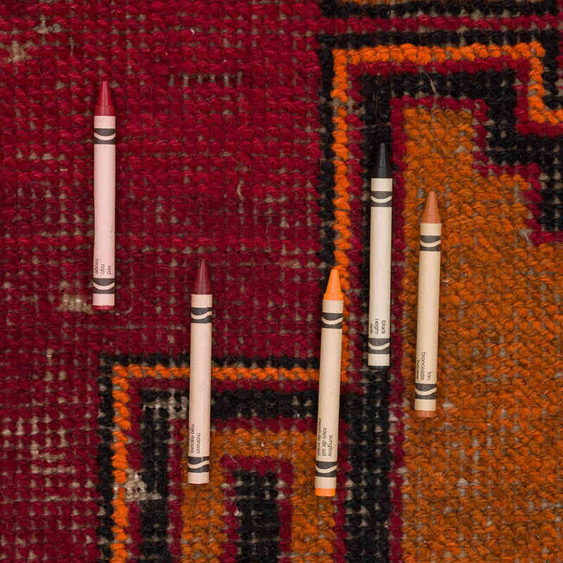 Vintage Turkish Hand-Knotted Runner - 3' 9" x 11' 5" (45" x 137") - K0065686
