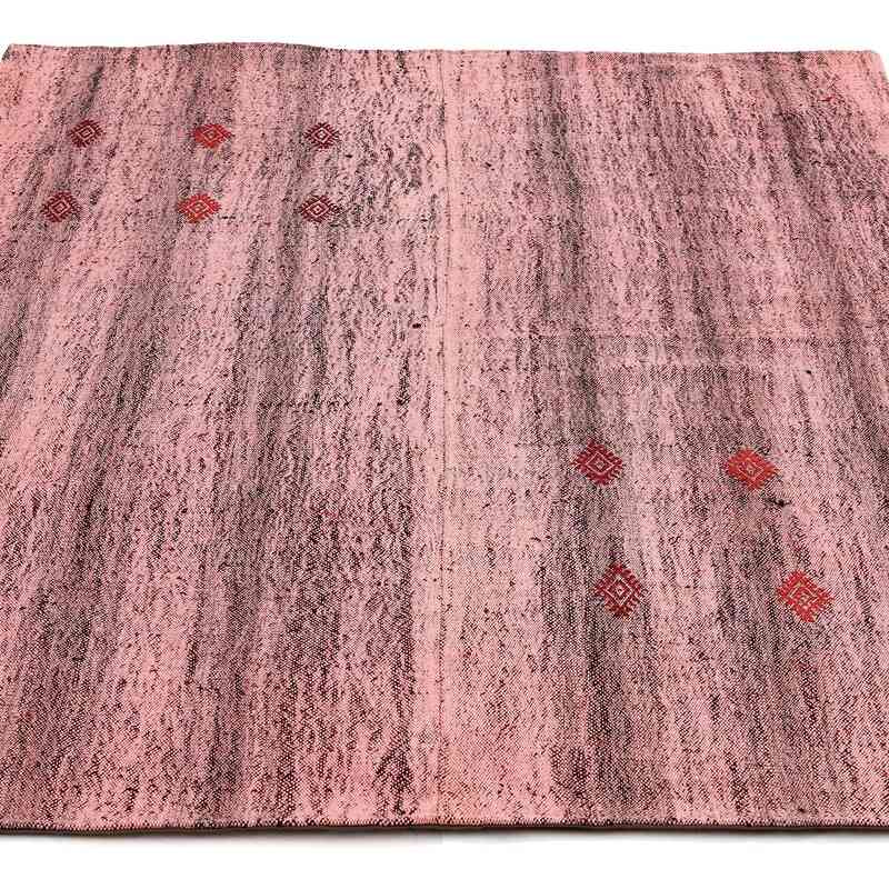 Vintage Anatolian Kilim Rug - 4' 9" x 6' 1" (57" x 73") - K0065709