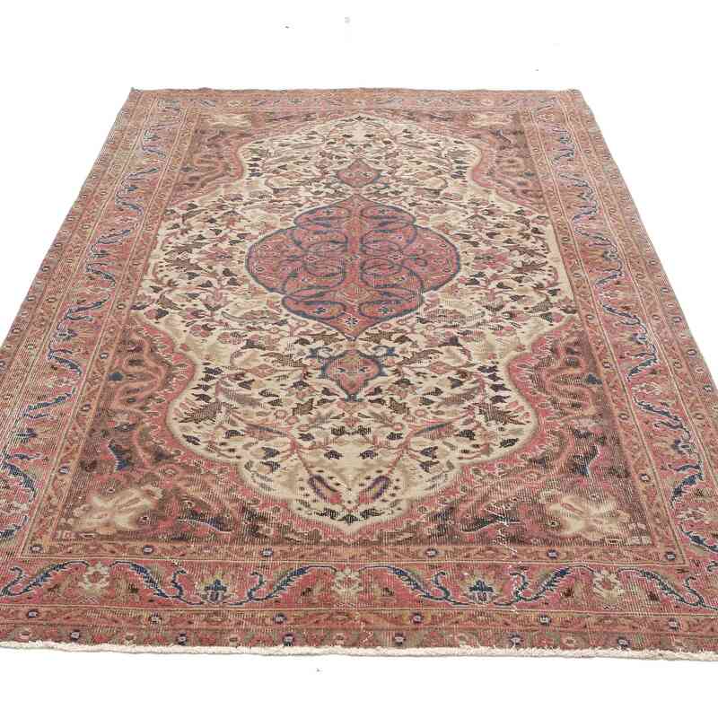 El Dokuma Vintage Halı - 164 cm x 258 cm - K0065713