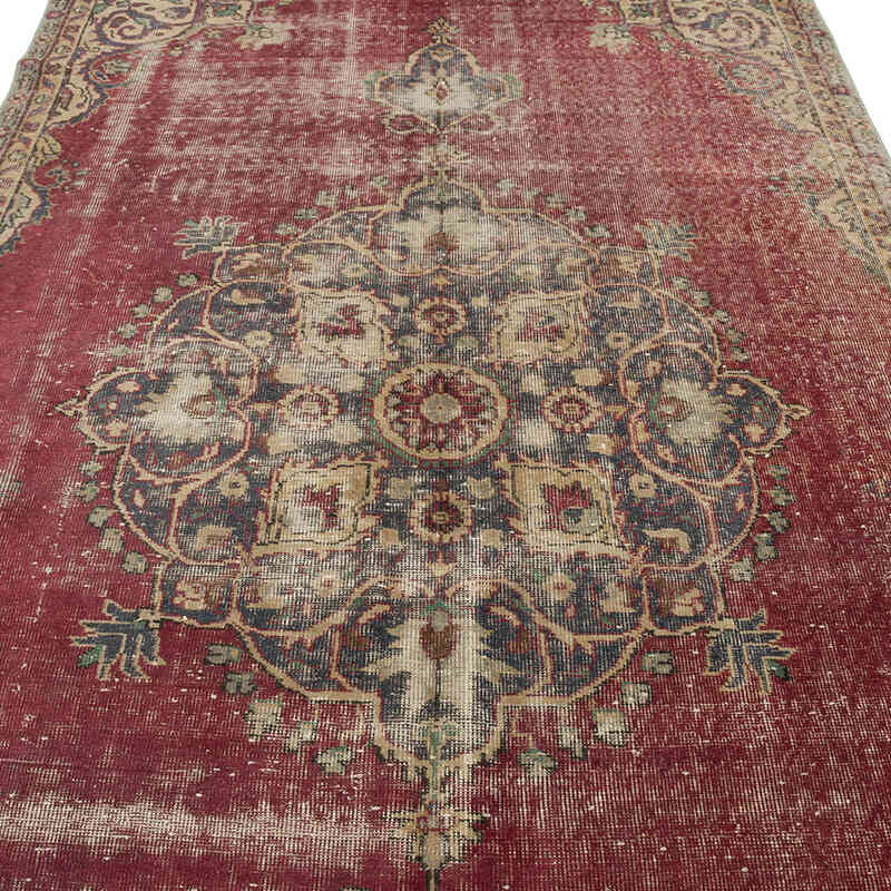 Vintage Turkish Hand-Knotted Rug - 5' 1" x 8' 11" (61" x 107") - K0065724