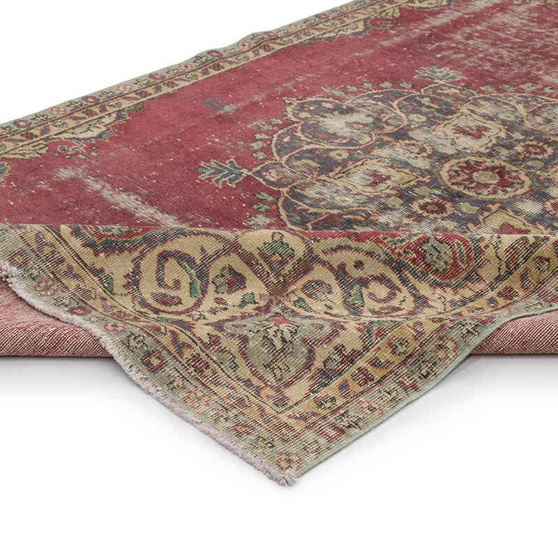 Vintage Turkish Hand-Knotted Rug - 5' 1" x 8' 11" (61" x 107") - K0065724