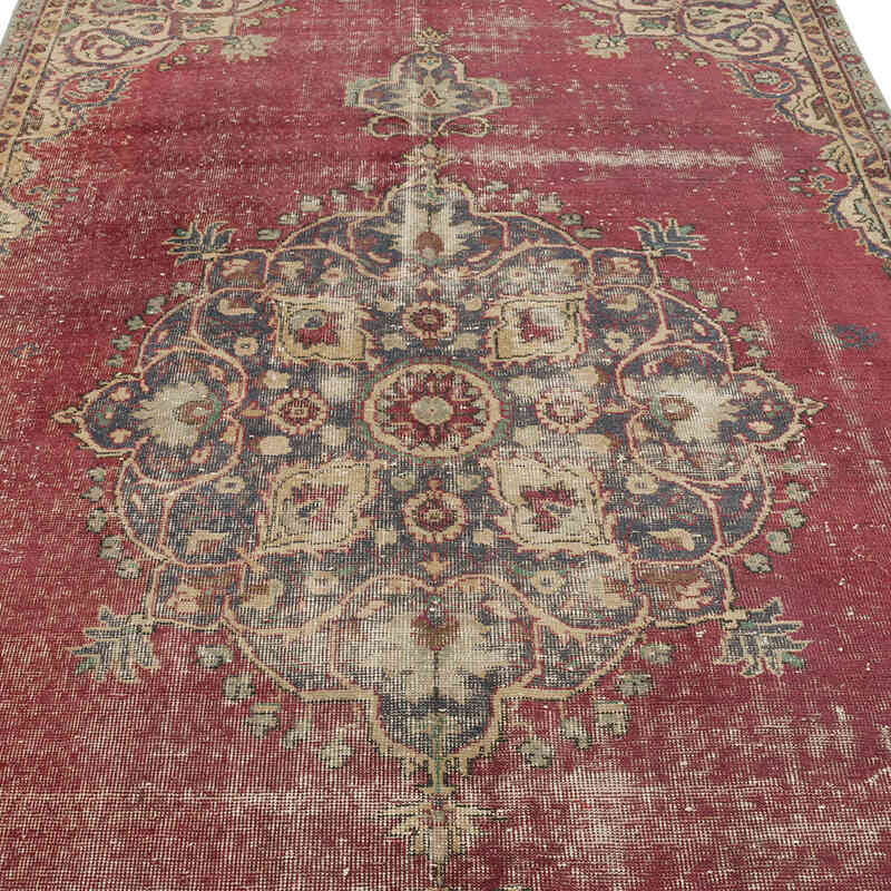 Vintage Turkish Hand-Knotted Rug - 5' 1" x 8' 11" (61" x 107") - K0065724