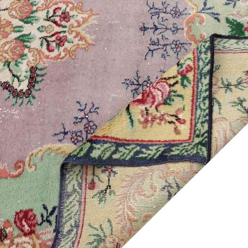 Alfombra Vintage Turca Anudada a Mano - 205 cm x 310 cm - K0065726
