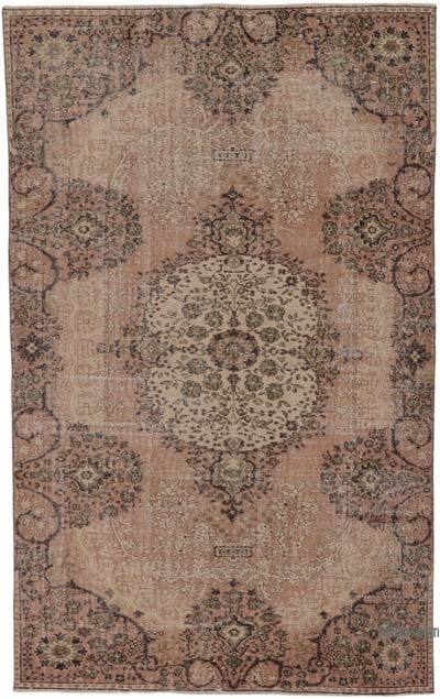 Vintage Turkish Hand-Knotted Rug - 5' 5" x 8' 6" (65" x 102")