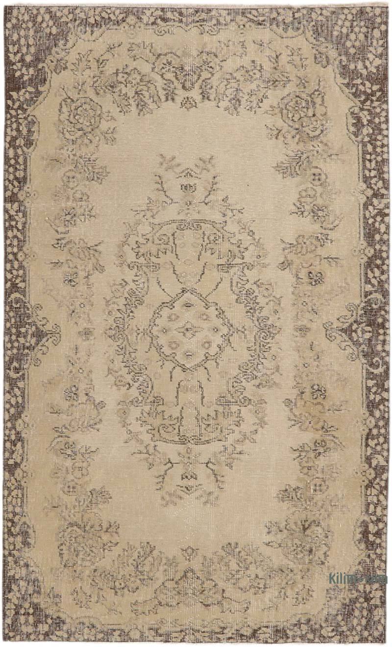 Vintage Turkish Hand-Knotted Rug - 3' 10" x 6' 4" (46" x 76") - K0065729