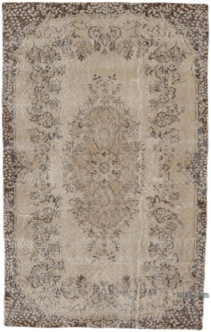 El Dokuma Vintage Halı - 167 cm x 268 cm - K0065735