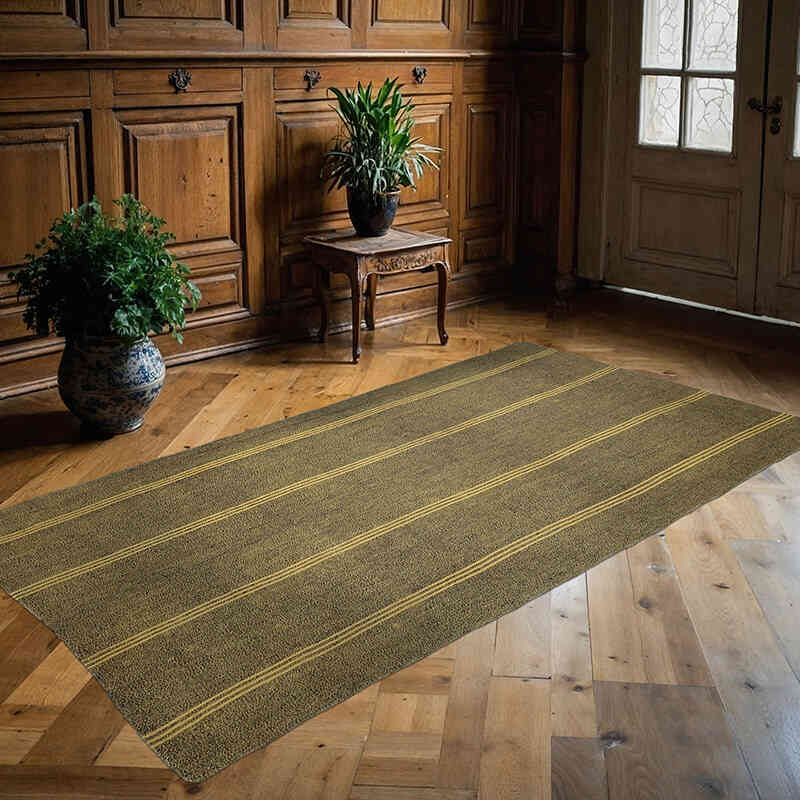 Vintage Anatolian Kilim Rug - 4' 4" x 8'  (52" x 96") - K0065741