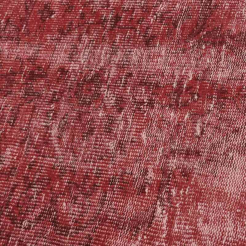 Over-dyed Vintage Hand-Knotted Turkish Rug - 5'  x 9'  (60" x 108") - K0065744