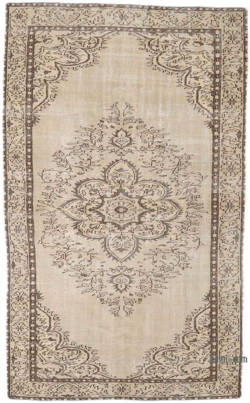 Alfombra Vintage Turca Anudada a Mano - 170 cm x 283 cm - K0065749
