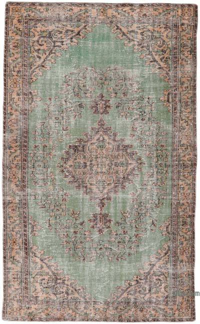 Alfombra Vintage Turca Anudada a Mano - 178 cm x 292 cm
