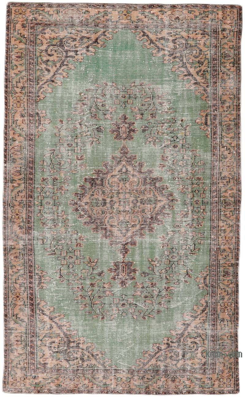 El Dokuma Vintage Halı - 178 cm x 292 cm - K0065750
