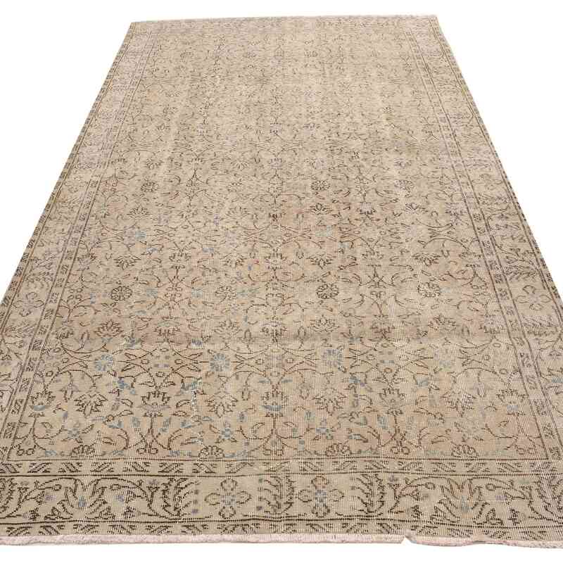 Vintage Turkish Hand-Knotted Rug - 5' 11" x 9' 7" (71" x 115") - K0065751