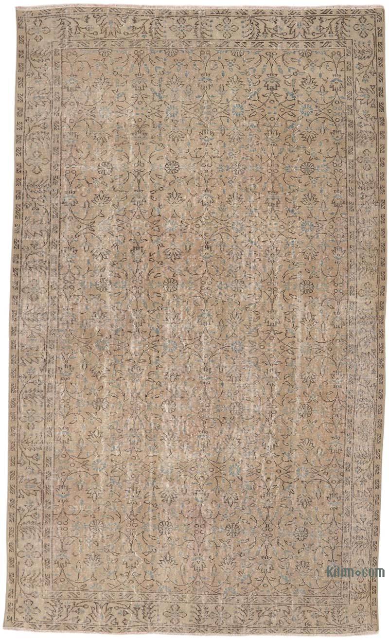 Vintage Turkish Hand-Knotted Rug - 5' 11" x 9' 7" (71" x 115") - K0065751