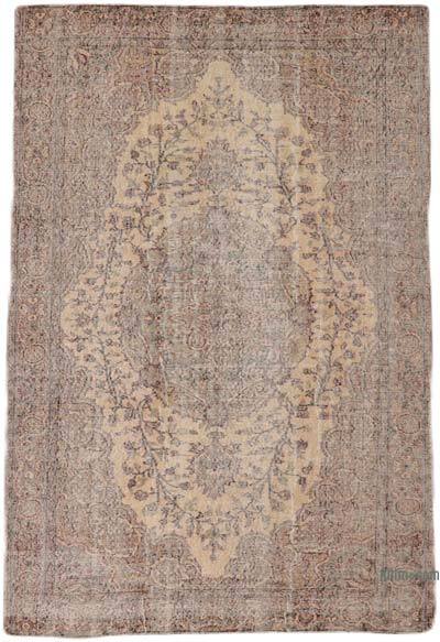 Alfombra Vintage Turca Anudada a Mano - 170 cm x 261 cm