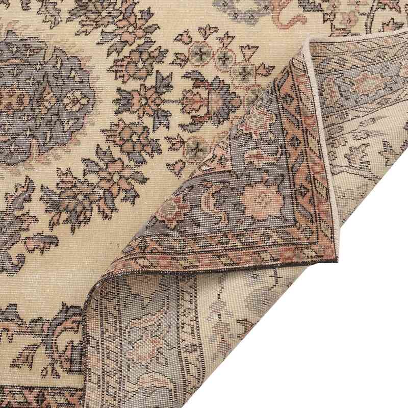 Vintage Turkish Hand-Knotted Rug - 5' 7" x 8' 8" (67" x 104") - K0065753