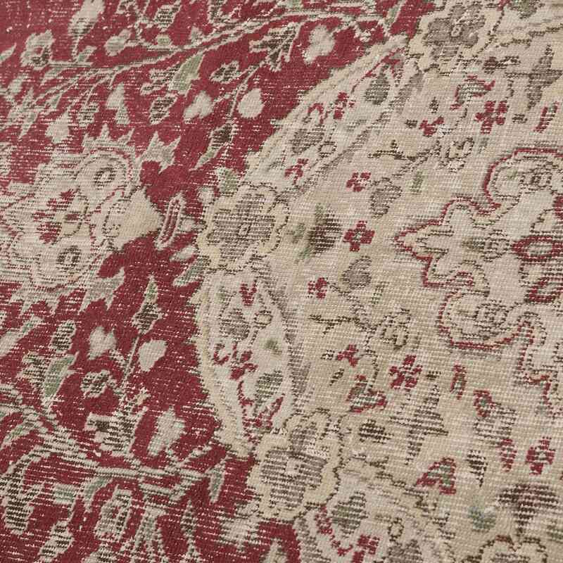 Vintage Turkish Hand-Knotted Rug - 5' 6" x 8' 10" (66" x 106") - K0065755
