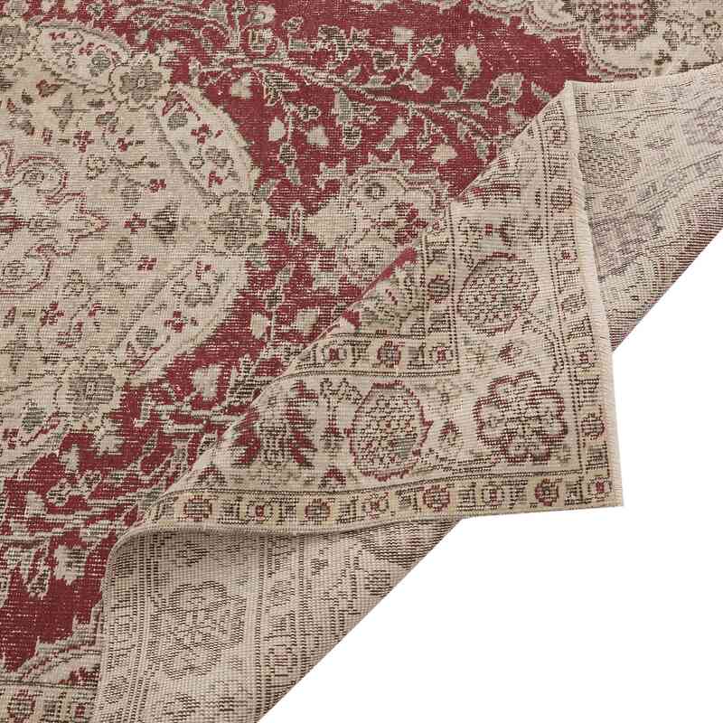 Vintage Turkish Hand-Knotted Rug - 5' 6" x 8' 10" (66" x 106") - K0065755