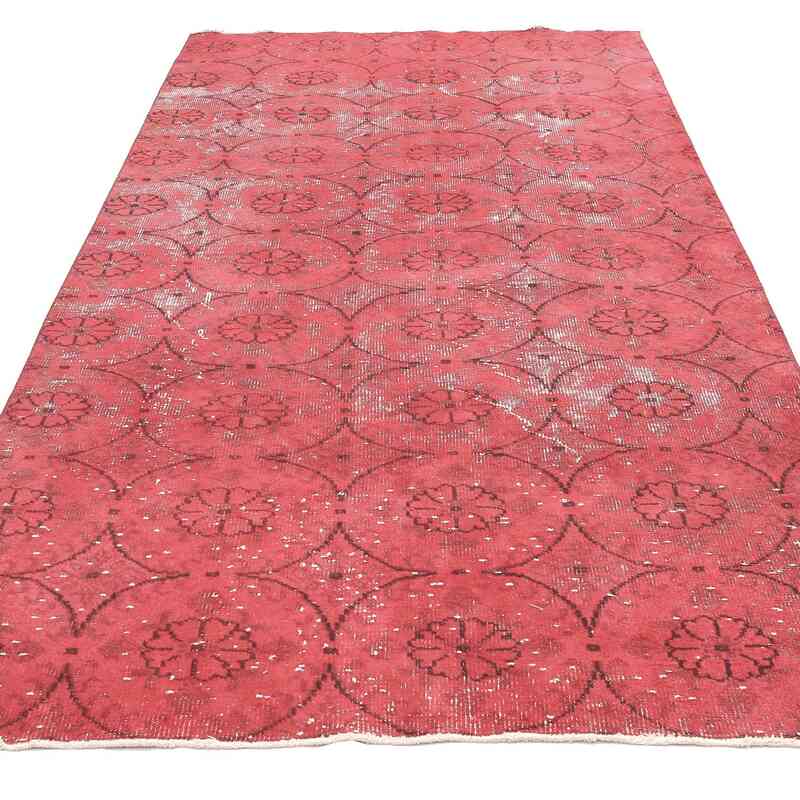 Boyalı El Dokuma Vintage Halı - 160 cm x 295 cm - K0065761