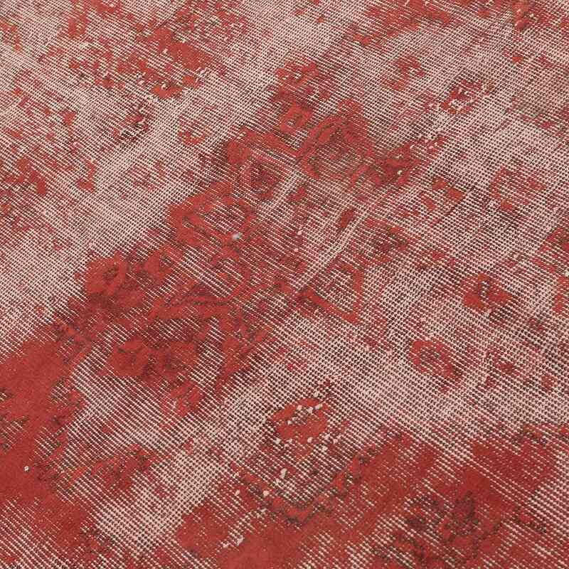 Over-dyed Vintage Hand-Knotted Turkish Rug - 5' 10" x 9' 7" (70" x 115") - K0065771