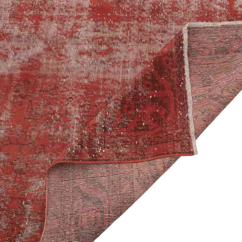 Over-dyed Vintage Hand-Knotted Turkish Rug - 5' 10" x 9' 7" (70" x 115") - K0065771