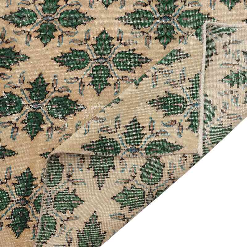 Alfombra Vintage Turca Anudada a Mano - 114 cm x 192 cm - K0065773