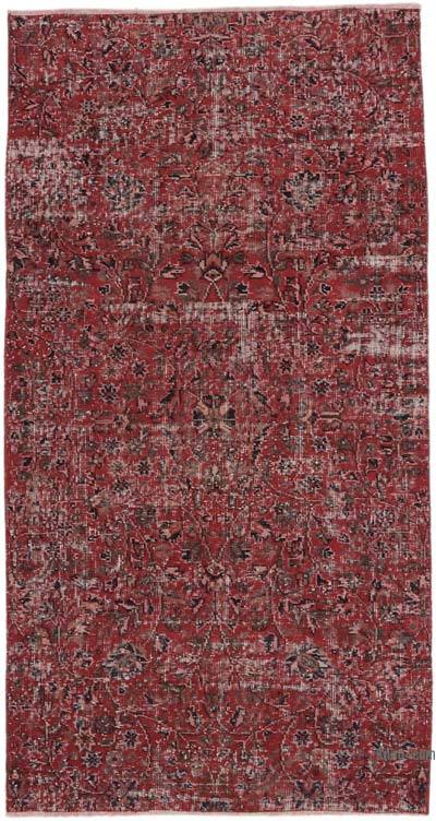 Alfombra Vintage Turca Anudada a Mano - 110 cm x 210 cm