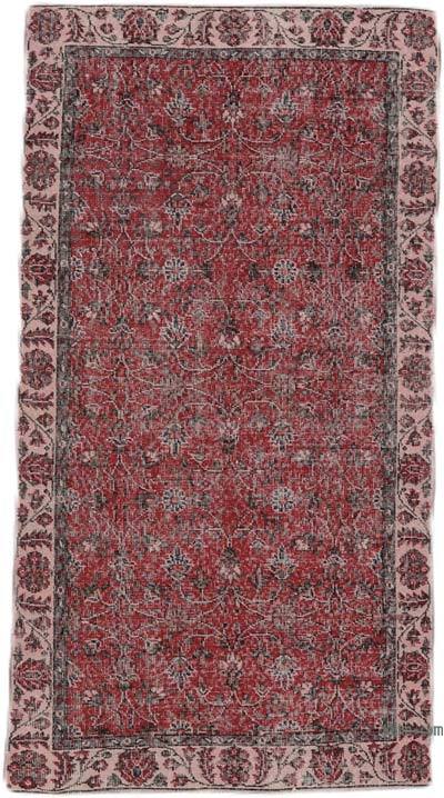 Vintage Turkish Hand-Knotted Rug - 3' 7" x 6' 8" (43" x 80")