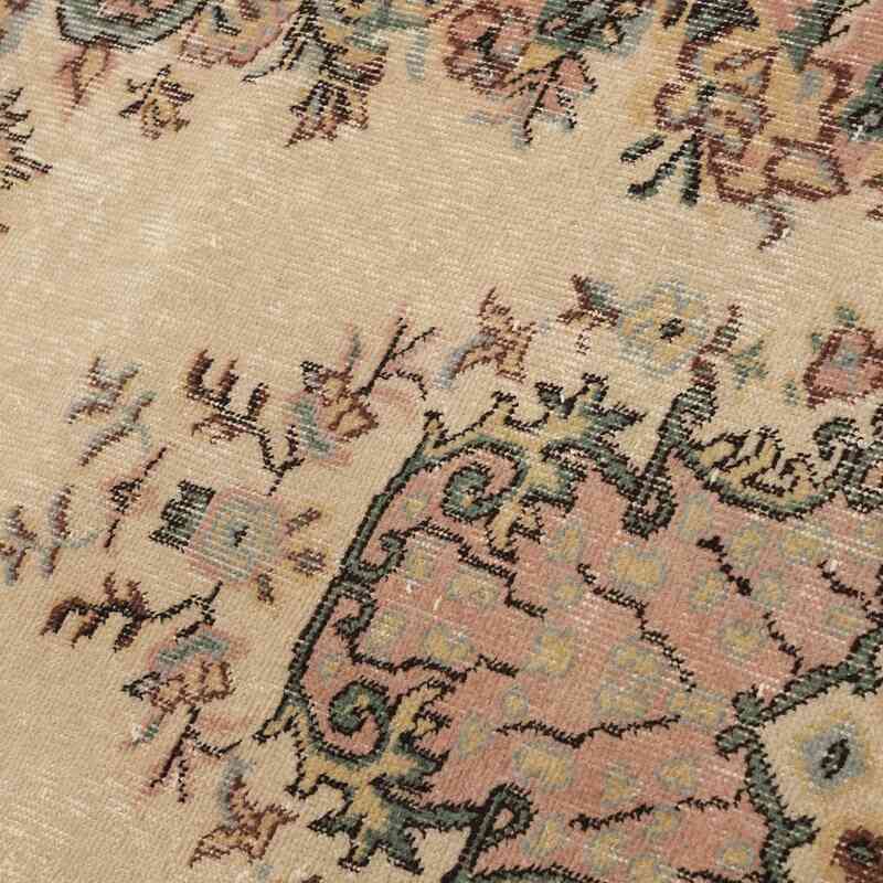 El Dokuma Vintage Halı - 114 cm x 205 cm - K0065777