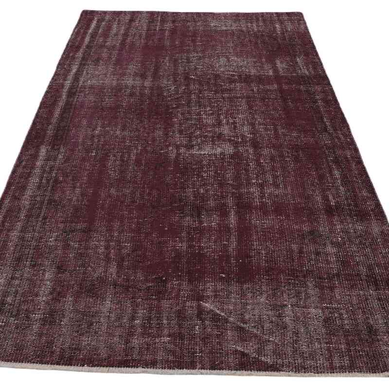 Boyalı El Dokuma Vintage Halı - 143 cm x 260 cm - K0065791