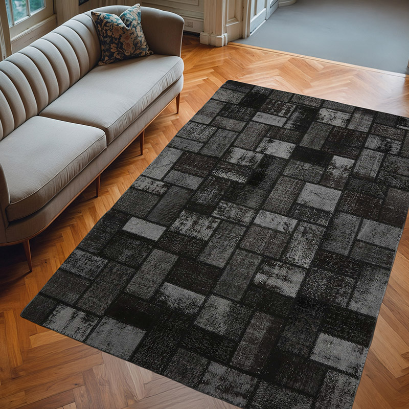 Alfombra Turca de Retazos - 196 cm x 298 cm - K0065794