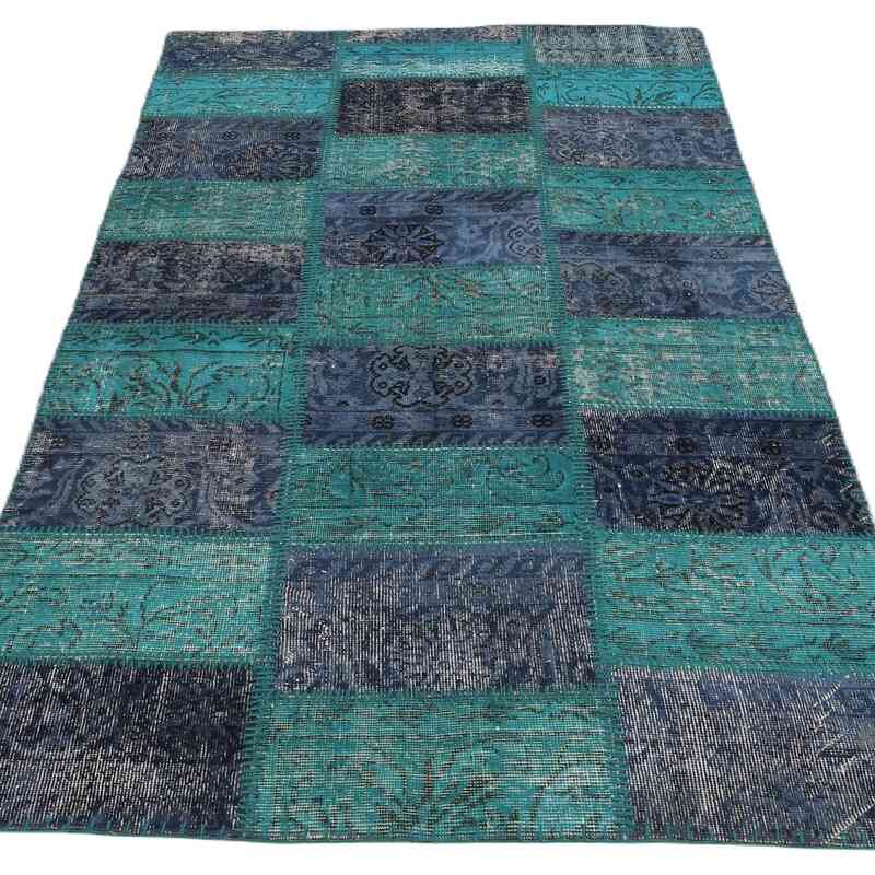 Patchwork El Dokuma Halı - 120 cm x 208 cm - K0065808