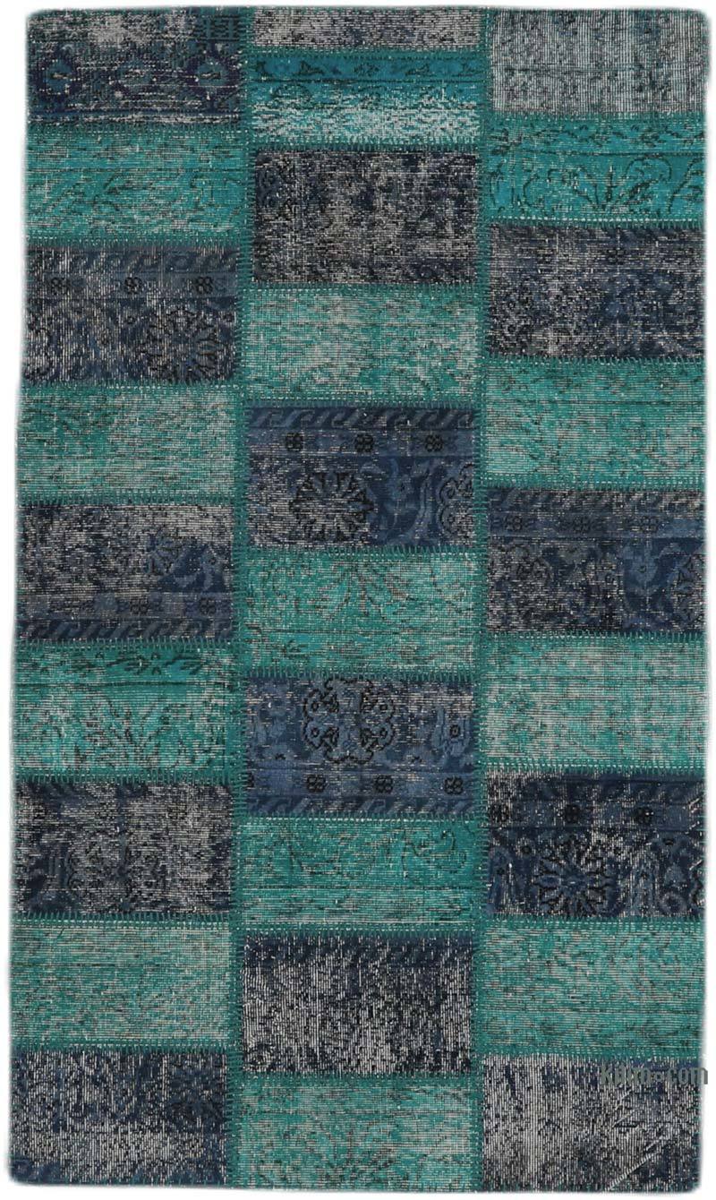 Patchwork El Dokuma Halı - 120 cm x 208 cm - K0065808