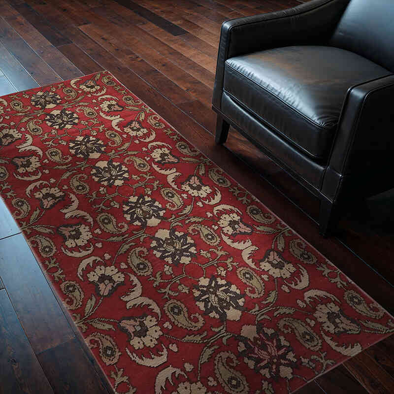 Vintage Turkish Hand-Knotted Rug - 3' 2" x 6' 4" (38" x 76") - K0065818