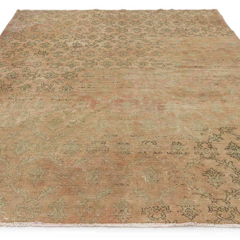 El Dokuma Vintage Halı - 192 cm x 264 cm - K0065862