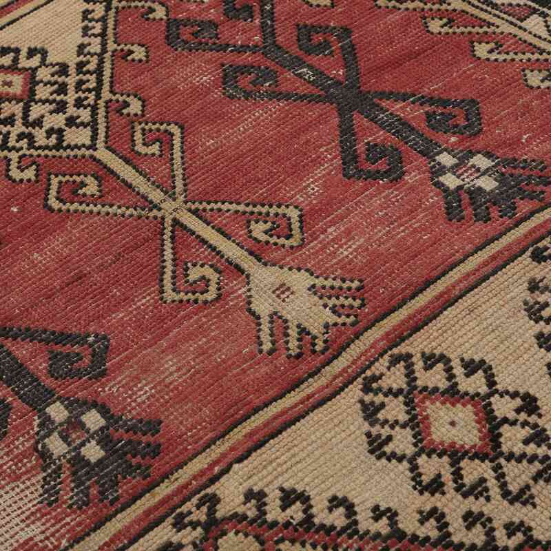 Vintage Turkish Hand-Knotted Rug - 4' 9" x 11' 4" (57" x 136") - K0065867