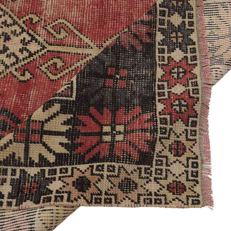 Vintage Turkish Hand-Knotted Rug - 4' 9" x 11' 4" (57" x 136") - K0065867